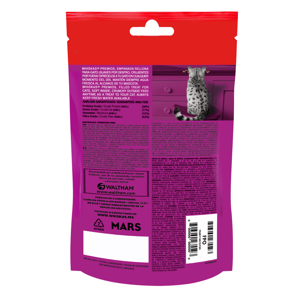 Whiskas® Premios para Gatos Res - 2