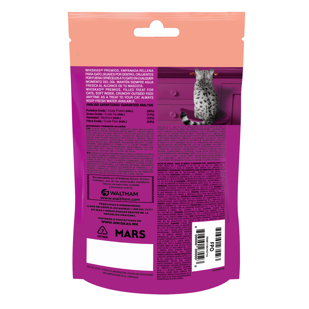 Whiskas® Premios para Gatos Salmón - 2