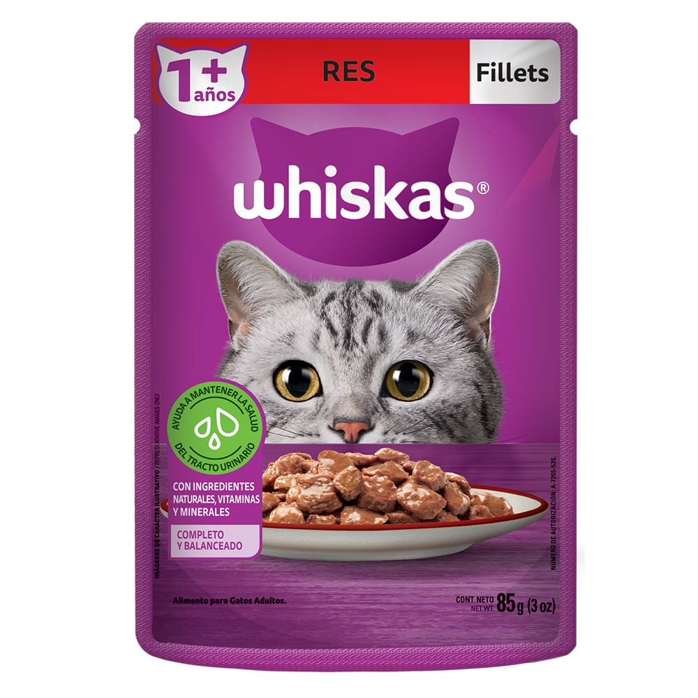 Whiskas® alimento para gatos Alimento para gatitos y gatos con todos