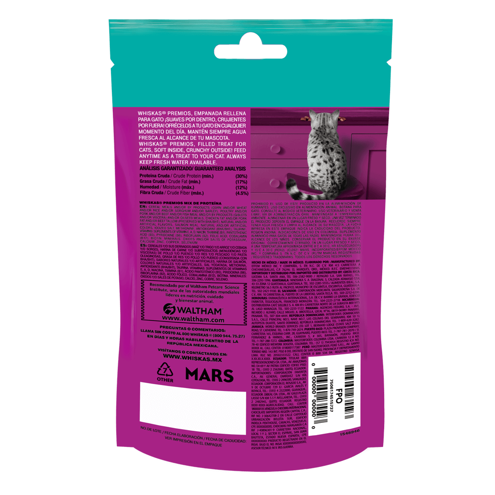 Whiskas® Premios para Gatos Mix de proteína - 2