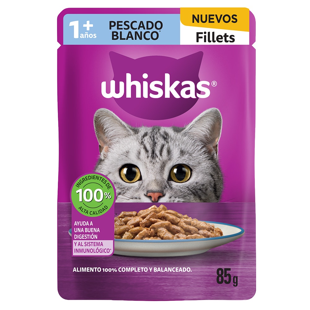 WHISKAS® Fillets Pescado Blanco - 1