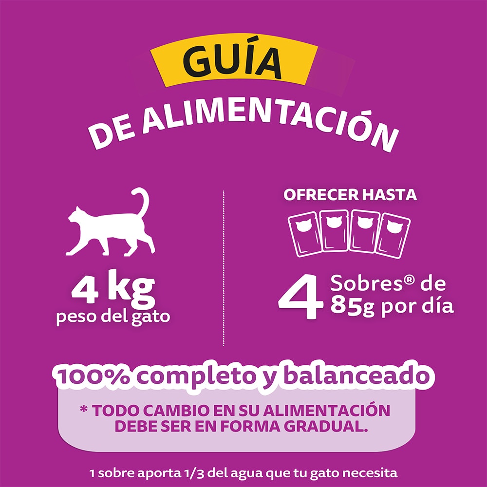 Sobre para gato bebé Whiskas: soufflé sabor Salmón y Pescado - 4
