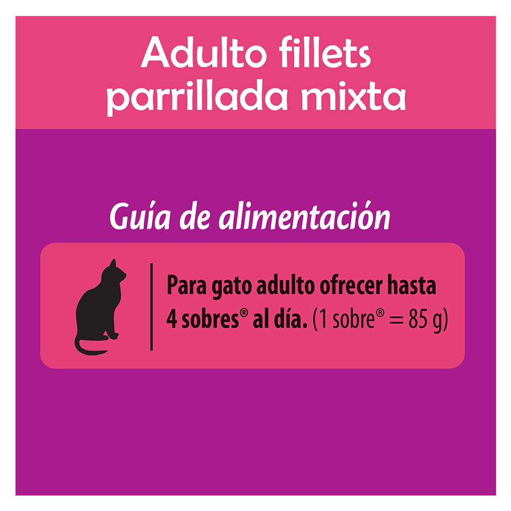 Whiskas® Alimento Húmedo para Gatos Parrillada Mixta  - 4